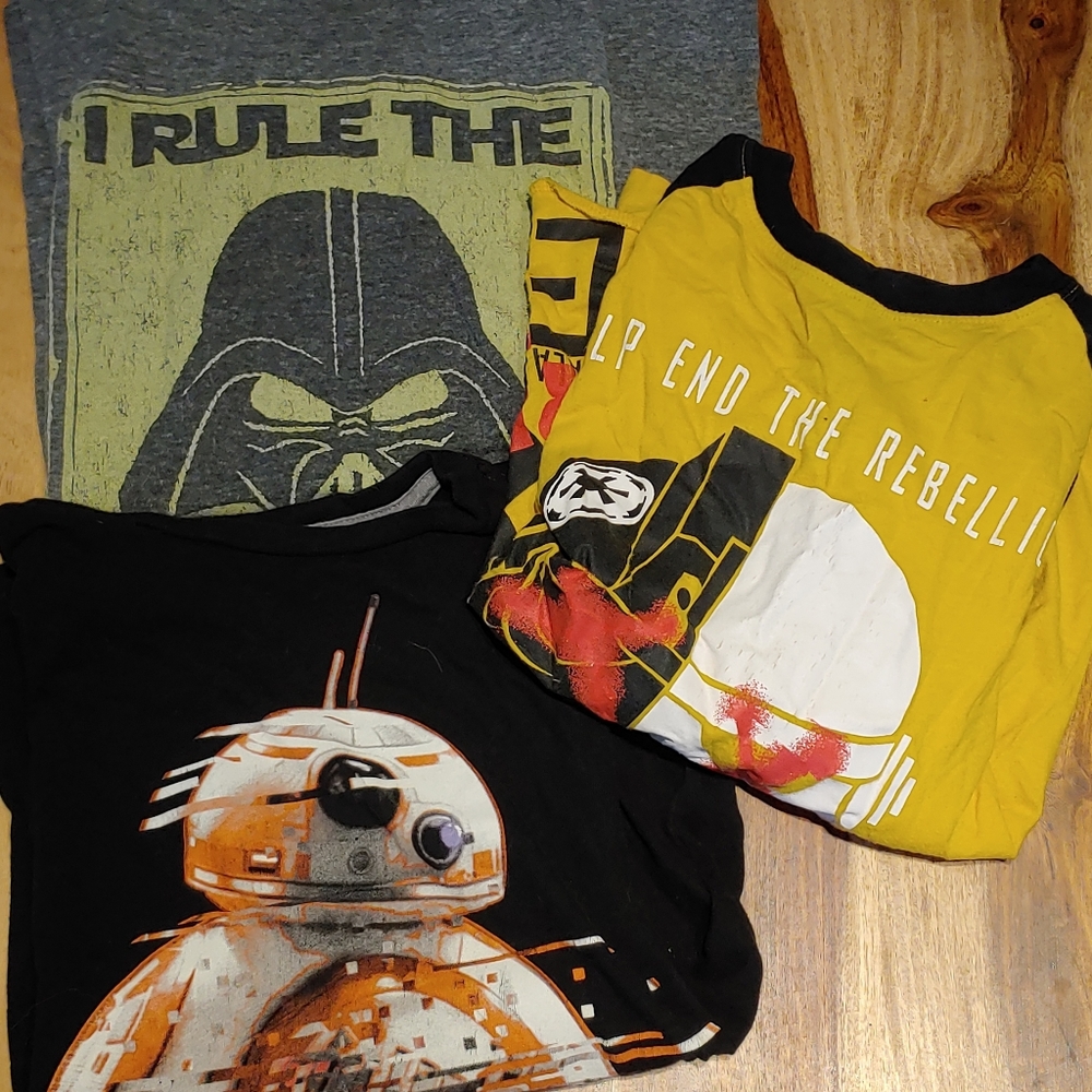 LAST CALL: Star Wars shirts, Lot of 3